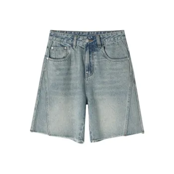 HIPPIEMISS Denim Shorts Women's Vintage Blue