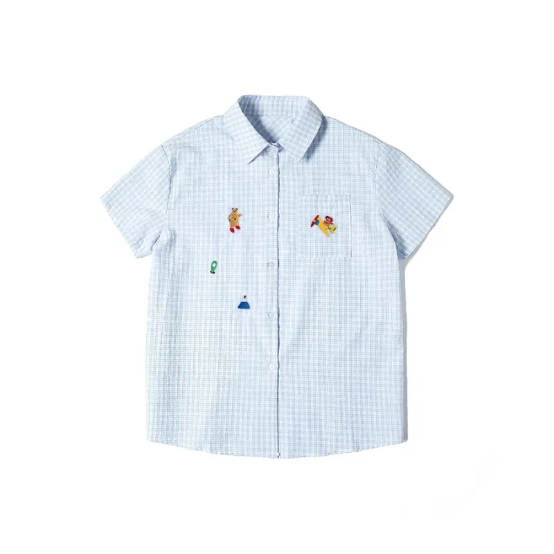 Meanalot Shirts Women's Blue-0