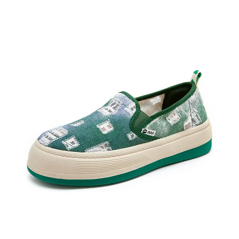 Joy&Mario Loafers Women's Purple, Green-5