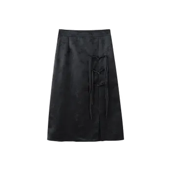 DonnaZilan Casual Long Skirts Women's