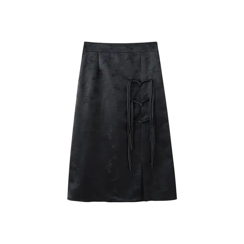 DonnaZilan Casual Long Skirt Women's-0