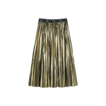 DKNY Casual Long Skirt Women's Gold