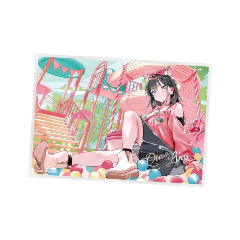 March·Monster Cheng Xiaoshi, Lu Guang, Qiao Ling 'Link Click' Animation REC Anime Artboard Prints-3