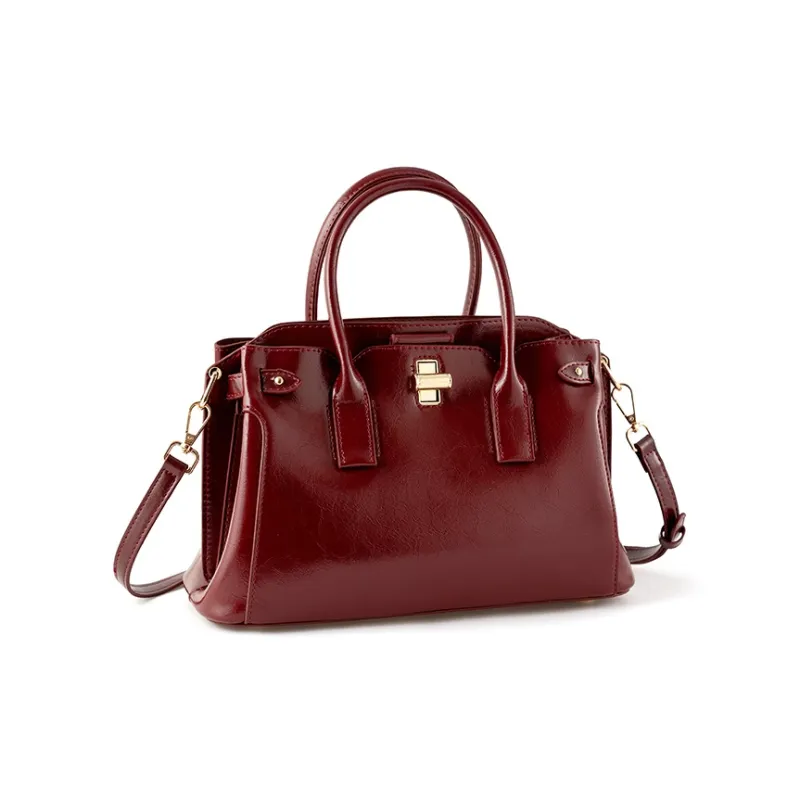 Vigno Synthetic Leather Shoulder Bag, Crossbody Bag, Handbag Regular Women's Red-1