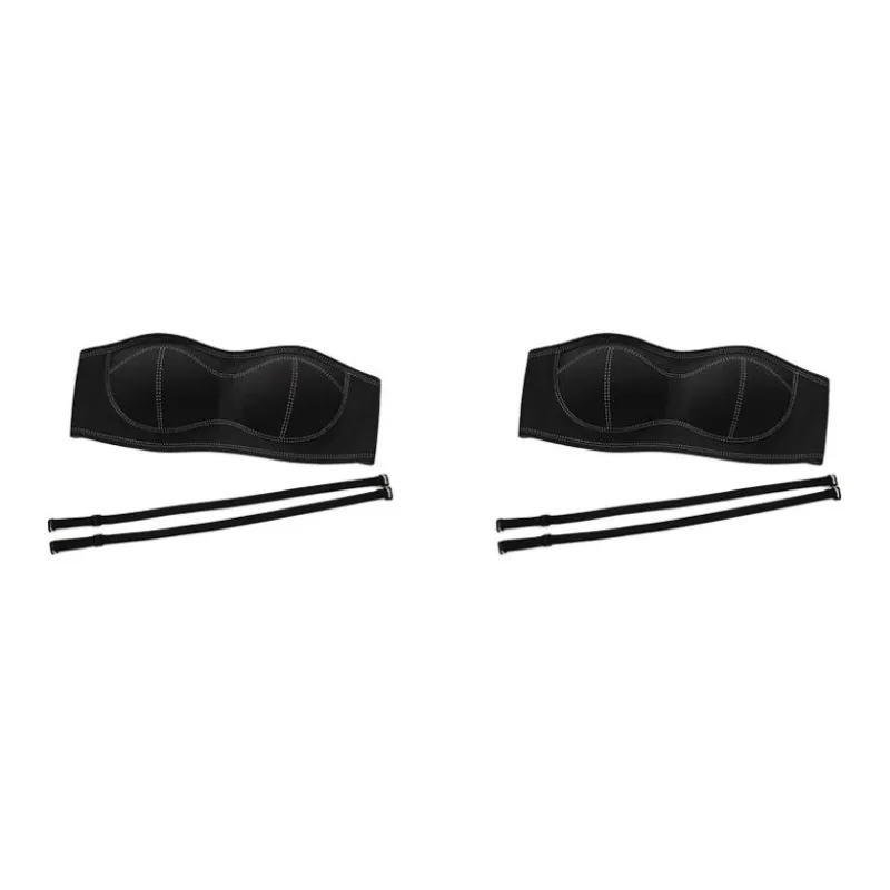 MIIOW Strapless Bra Women's Combo Set-19