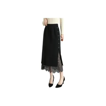 Like The Age Of Water Casual Short Skirts Women's Black