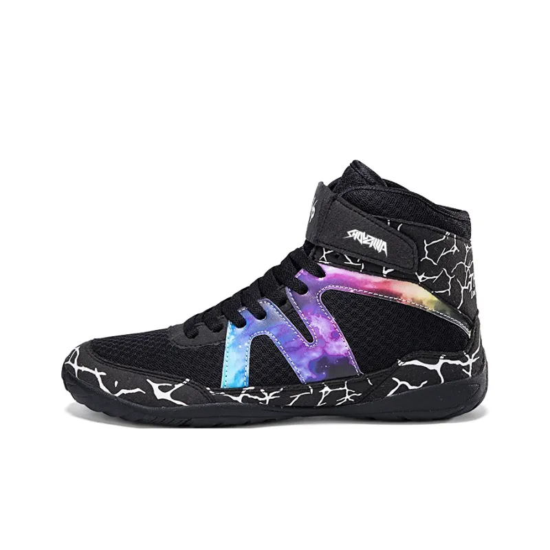Animal Claws Abrasion Resistant Breathable Coverage High Top Training Shoes Men's-5