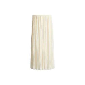 H&M Casual Long Skirts Women's Cream