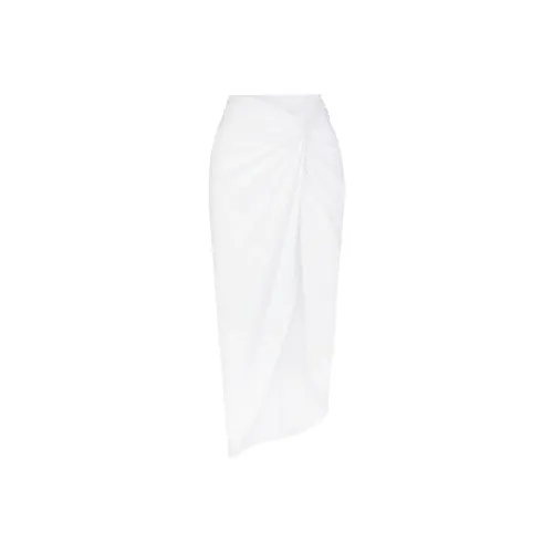 SKIMS SIGNATURE SWIM SARONG SKIRT Swim Dresses & Skirts Women's SNOW/Snow