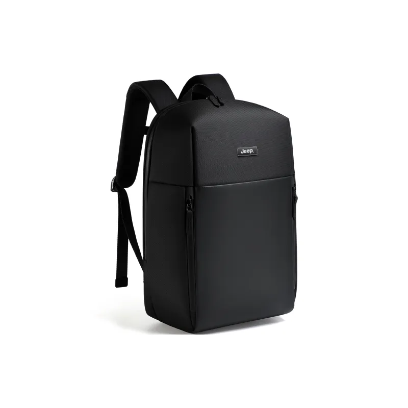 Jeep Polyester Backpack Men's Black-1