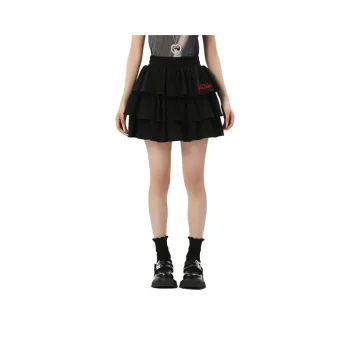 LALABOBO Casual Short Skirts Women's Black