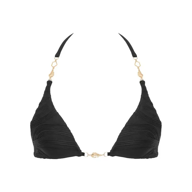 Victoria's Secret BLUEBELLA Orta Triangle Bikini Top / B Bikini Women's Black-0