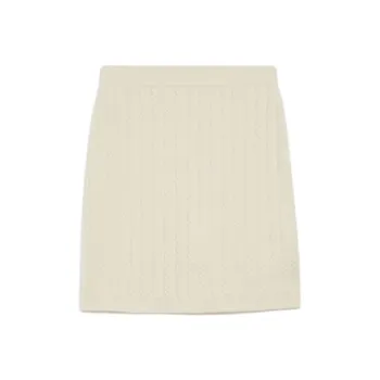 SportMa Casual Short Skirts Women's Ivory White
