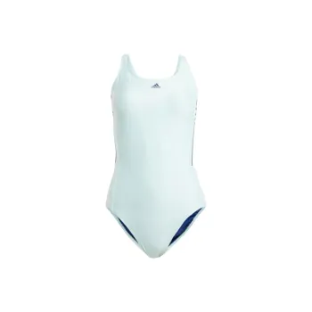 Adidas One-piece Swimsuit Women's Semi-Transparent Aqua Green