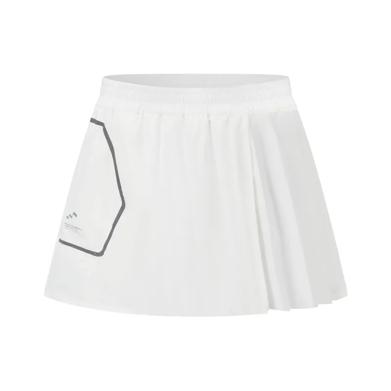 XINQITIAN Skirt Women's Airy White-0