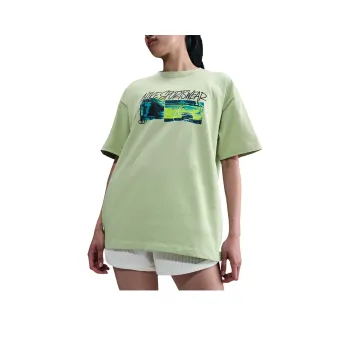 Nike Drop Shoulder Sleeve T Shirt Women's Green