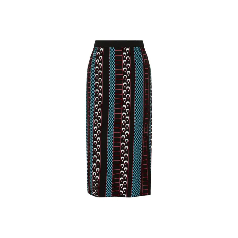 DVF Diane Von Furstenberg Sallie Knit Jacquard Skirt-0