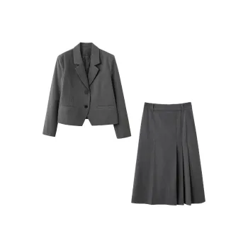 DonnaZilan Two Piece Skirt Sets Women's