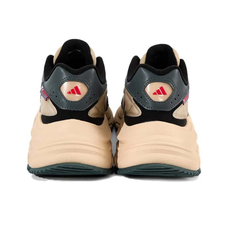 Adidas FC Classic H+ Slip Resistant And Abrasion Resistant Support Low Top Chunky Sneakers Women's Brown-3