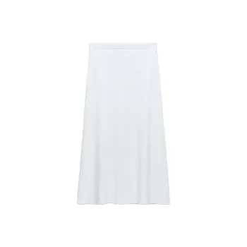 ZARA Casual Long Skirt Women's White