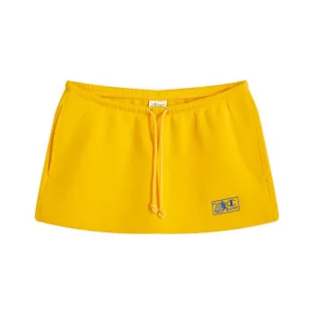 Champion GUIZIO Collaboration Casual Short Skirts Women's Yellow