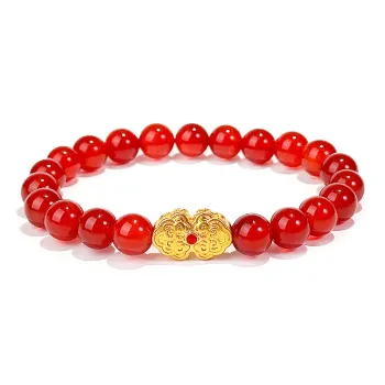 PUTUOSHANWENCHUANG Agate Jade Bracelets Unisex