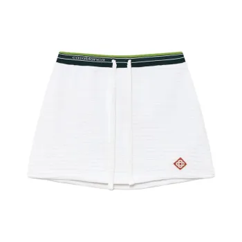 CASABLANCA Velour Tennis Skirt