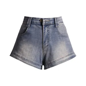 ZAVK Denim Shorts Women's Clear Lake Blue
