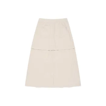 COVERNAT SS24 Casual Long Skirt Women's Ivory