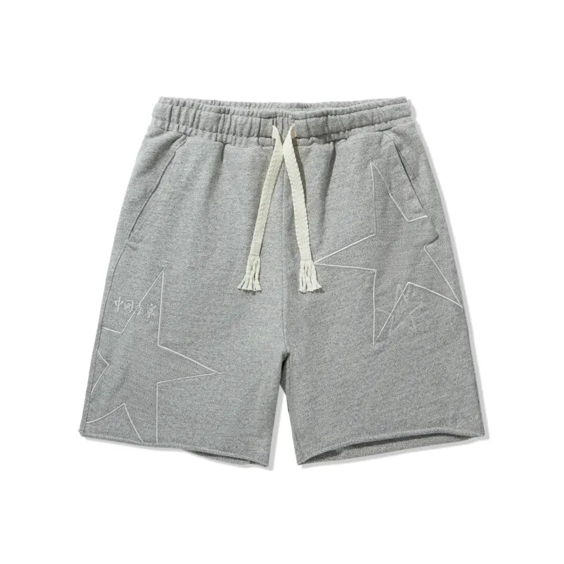 LiNing Casual Shorts Men's Heather Gray-0
