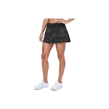 Lululemon Pace Rival REG Casual Short Skirts Women's Black Gray