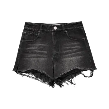 VESSEL Denim Shorts Women's Black