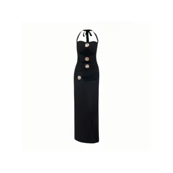 YGPRW Sleeveless Dresses Women's Black