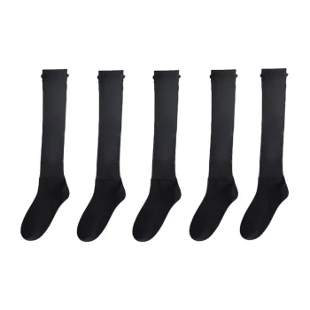 Lan Miao Knee High Socks Women's 5 Pack