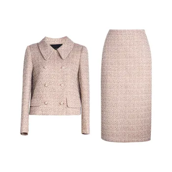 ROEYSHOUSE Skirt Set Women's Apricot Pink