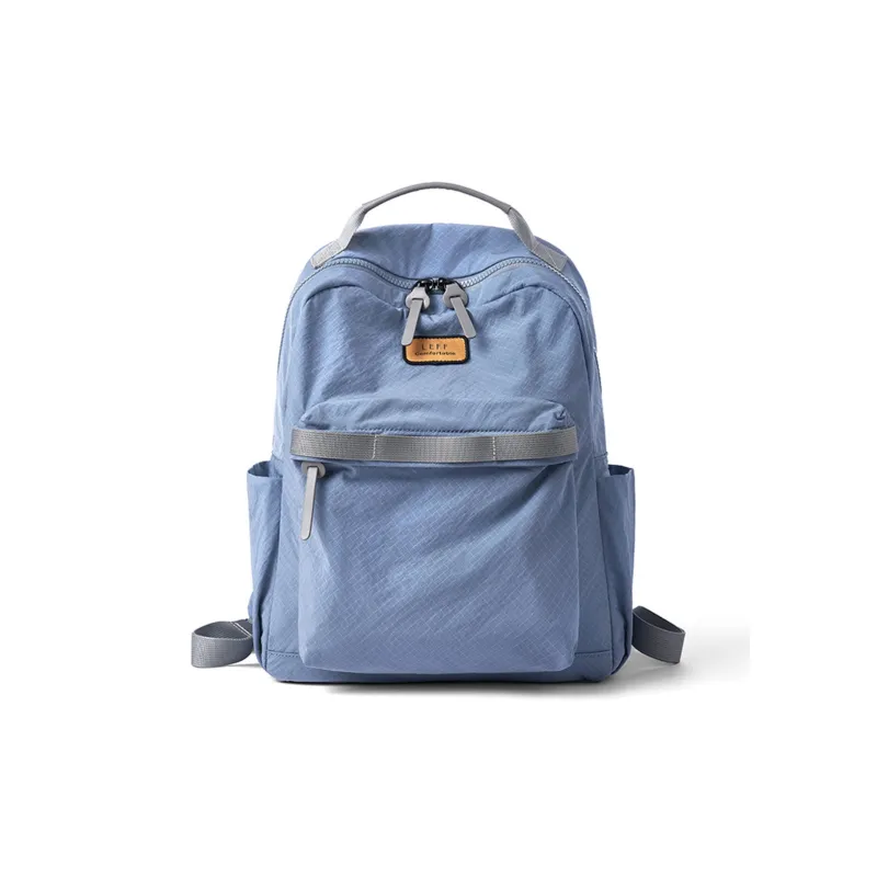 LEFF Fabric Backpack Regular Unisex Orange Juice Red/Space Gray/Sapphire Blue-7