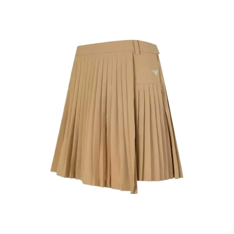RAPIDO Casual Short Skirts Women's Beige-0
