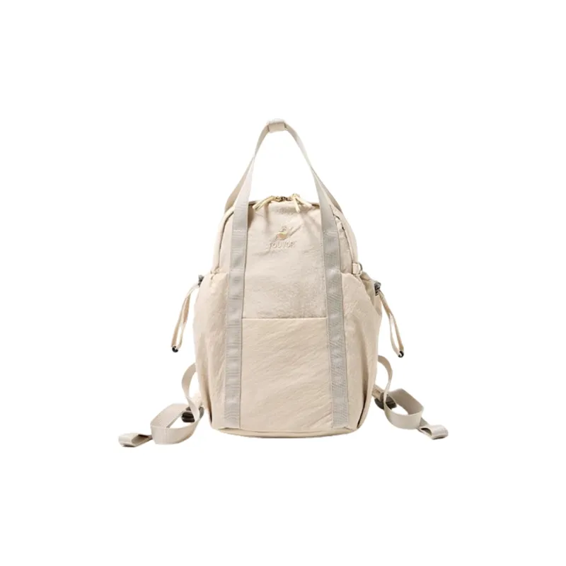 FOUVOR Nylon Fabric Backpack Regular Women's Multicolor-3