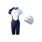 808 Swimming Cap Two-Piece Set