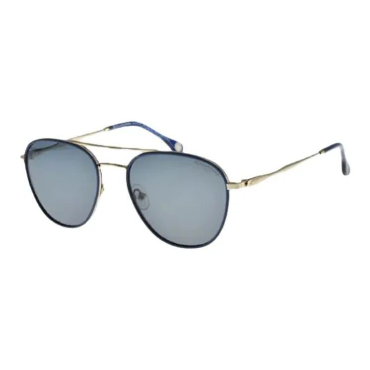 INES DE LA FRESSANGE Aviator Sunglasses Unisex Blue-0
