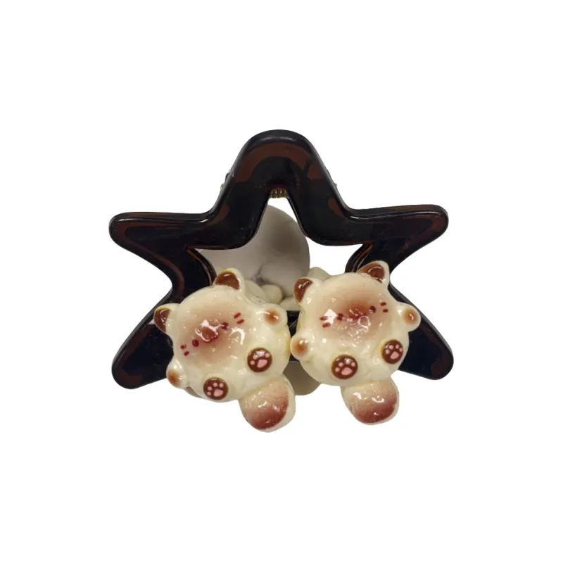 TBoML Acrylic Hair Clips Women's-0