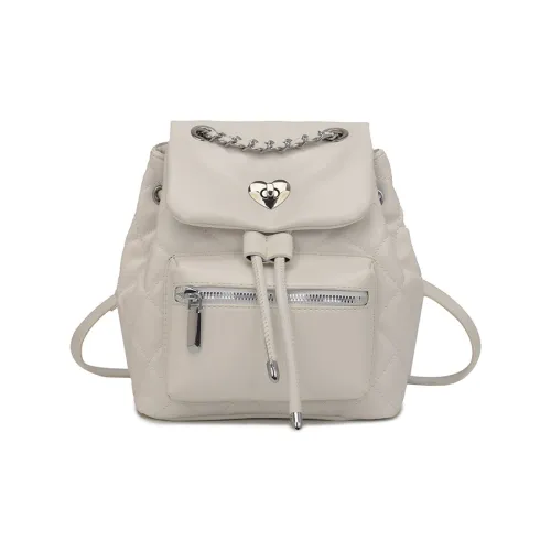 Yalu PU quilted Regular Women's Black/White/Silver
