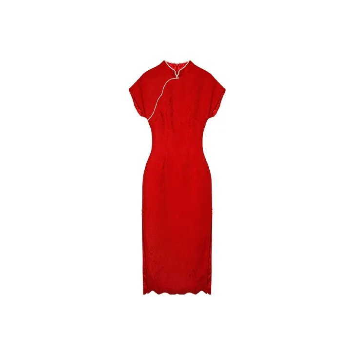JINYE ORIENTAL Cheongsams Women's Red-0