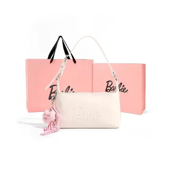 Barbie PU Shoulder Bag Women's White