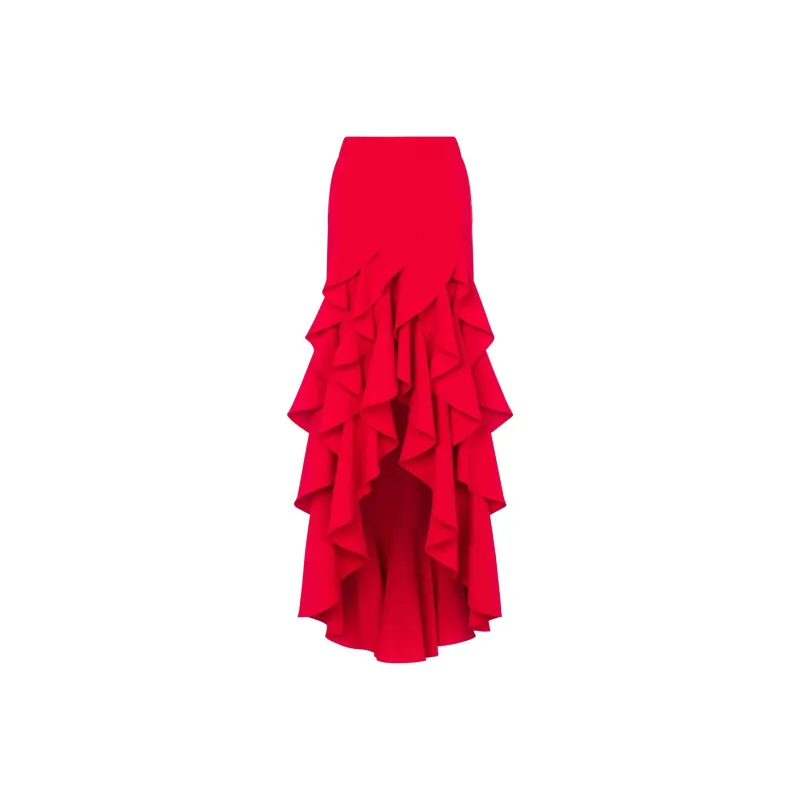 MOSCHINO Ruffle Detailed Skirt-0