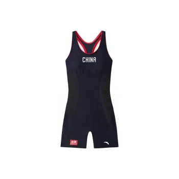ANTA One Piece Swimsuits Women's Basic Black/Racing Red