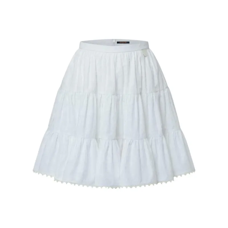 LOUIS VUITTON Casual Short Skirts Women's White-0