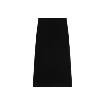 THEORY Casual Long Skirts Women's Black