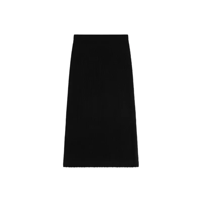 THEORY Casual Long Skirts Women's Black-0