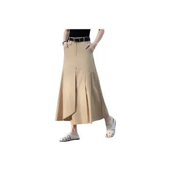 You Cow Me Pants Casual Long Skirts Women's Dry Tea Yellow